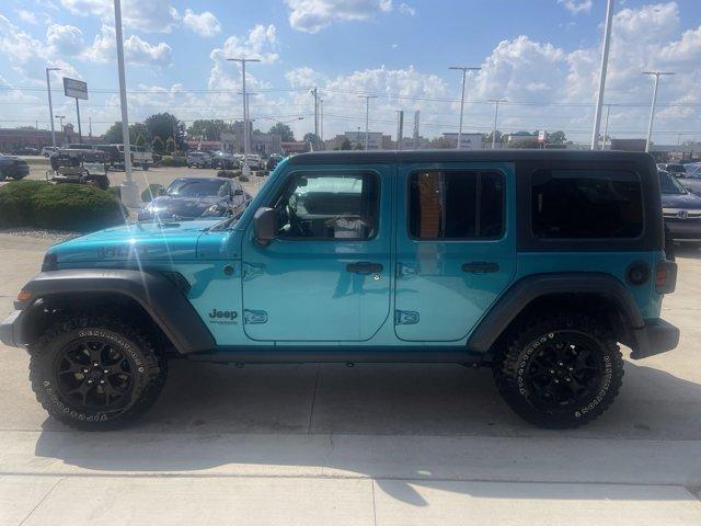 used 2020 Jeep Wrangler Unlimited car, priced at $29,799