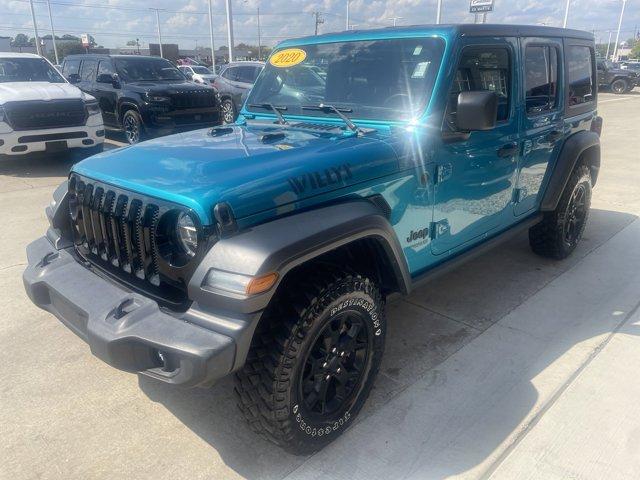 used 2020 Jeep Wrangler Unlimited car, priced at $29,799