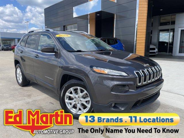 used 2018 Jeep Cherokee car, priced at $15,758