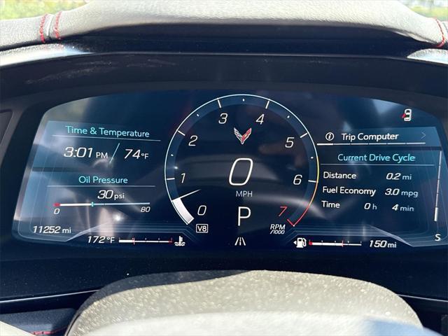 used 2024 Chevrolet Corvette car, priced at $66,500