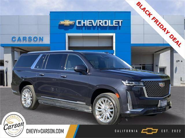 used 2023 Cadillac Escalade ESV car, priced at $72,888