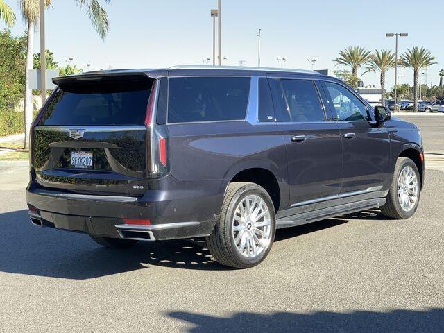 used 2023 Cadillac Escalade ESV car, priced at $72,500