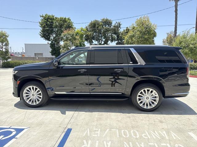 used 2021 Cadillac Escalade ESV car, priced at $58,500