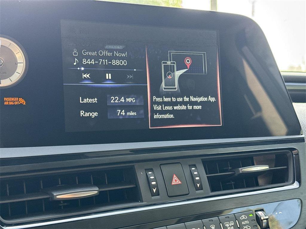 used 2022 Lexus ES 350 car, priced at $22,677