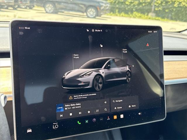 used 2023 Tesla Model 3 car, priced at $28,397