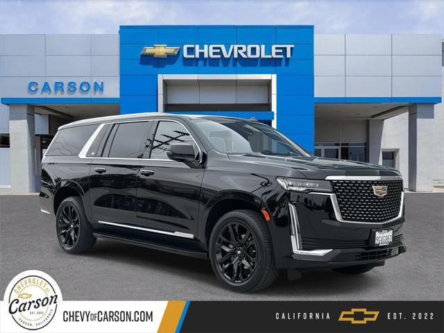 used 2023 Cadillac Escalade ESV car, priced at $72,599