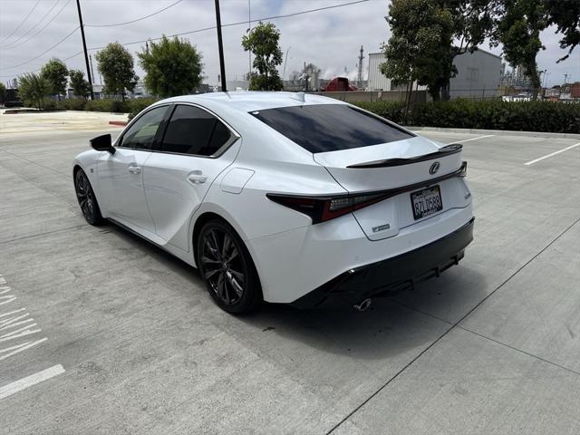 used 2022 Lexus IS 350 car, priced at $38,500