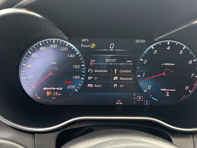 used 2023 Mercedes-Benz AMG C 63 car, priced at $74,888