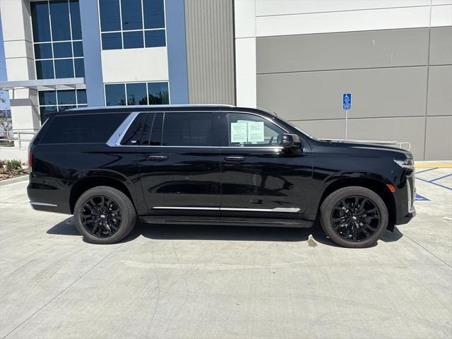 used 2023 Cadillac Escalade ESV car, priced at $77,500