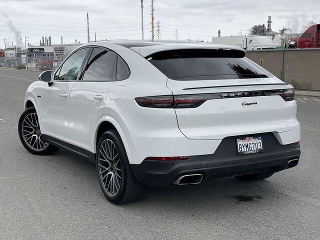 used 2022 Porsche Cayenne E-Hybrid Coupe car, priced at $77,000