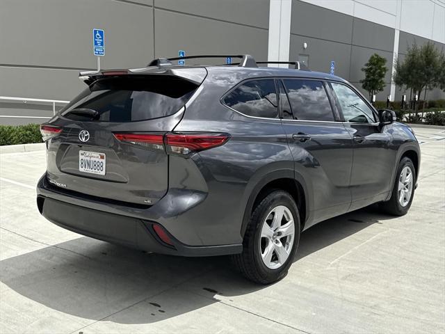 used 2021 Toyota Highlander car, priced at $27,250
