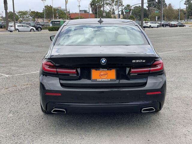 used 2022 BMW 530e car, priced at $33,500