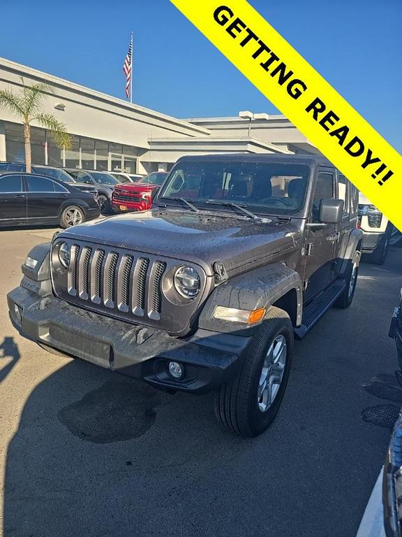 used 2022 Jeep Wrangler Unlimited car, priced at $27,481