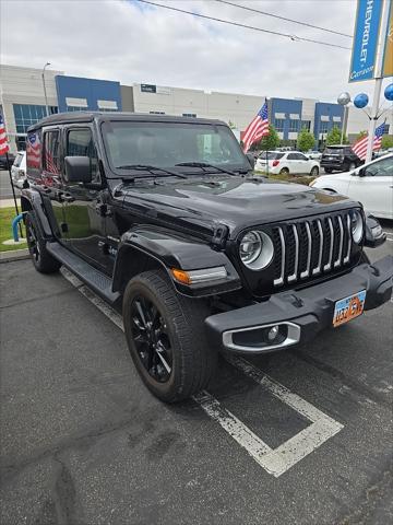 used 2021 Jeep Wrangler Unlimited 4xe car, priced at $29,988