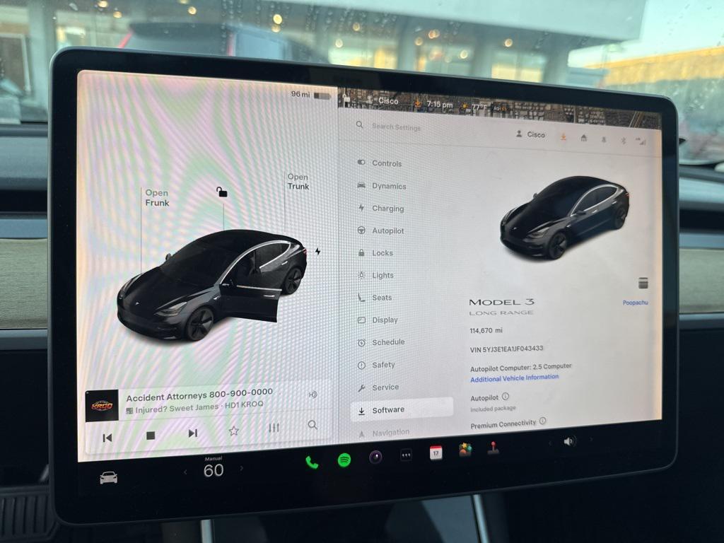 used 2018 Tesla Model 3 car, priced at $14,999