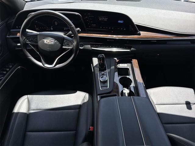 used 2023 Cadillac Escalade ESV car, priced at $73,988