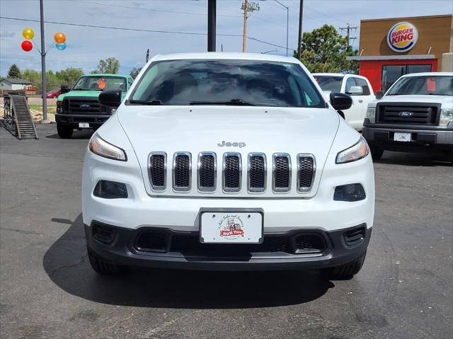 used 2017 Jeep Cherokee car, priced at $16,895