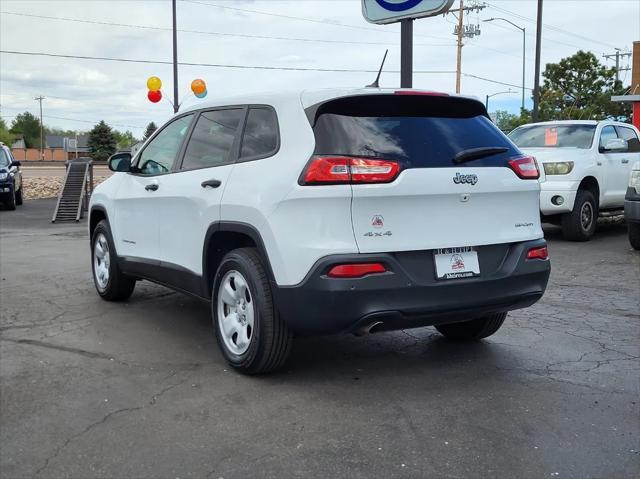 used 2017 Jeep Cherokee car, priced at $16,895