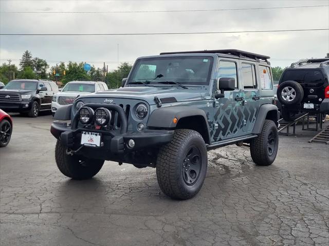 used 2014 Jeep Wrangler Unlimited car, priced at $19,995