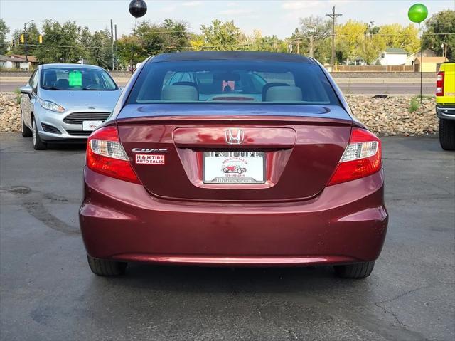 used 2012 Honda Civic car, priced at $9,995