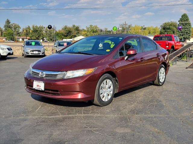 used 2012 Honda Civic car, priced at $9,995