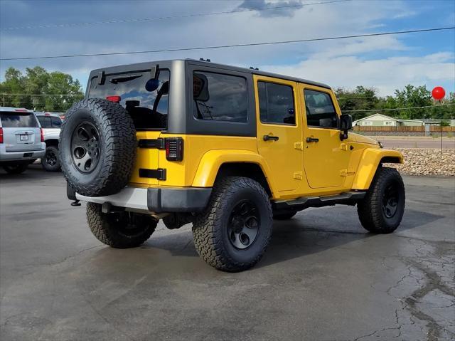 used 2015 Jeep Wrangler Unlimited car, priced at $22,995