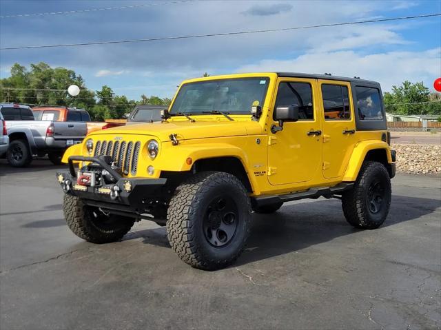 used 2015 Jeep Wrangler Unlimited car, priced at $22,995