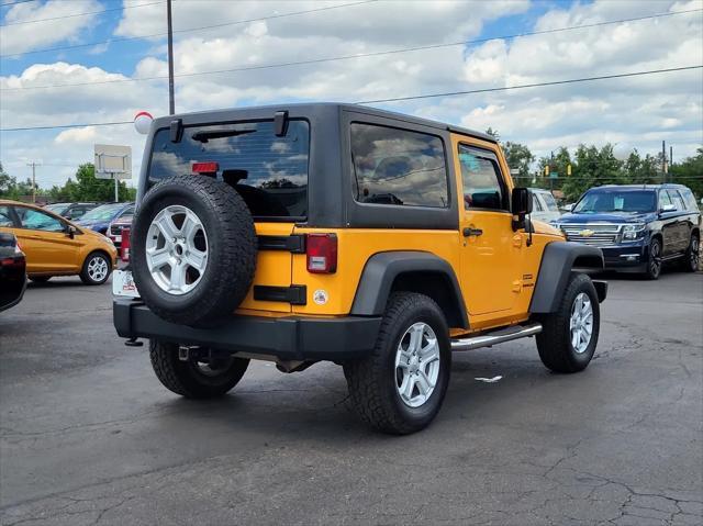 used 2012 Jeep Wrangler car, priced at $15,395
