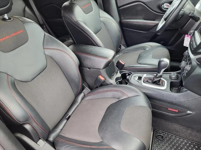 used 2015 Jeep Cherokee car, priced at $17,595