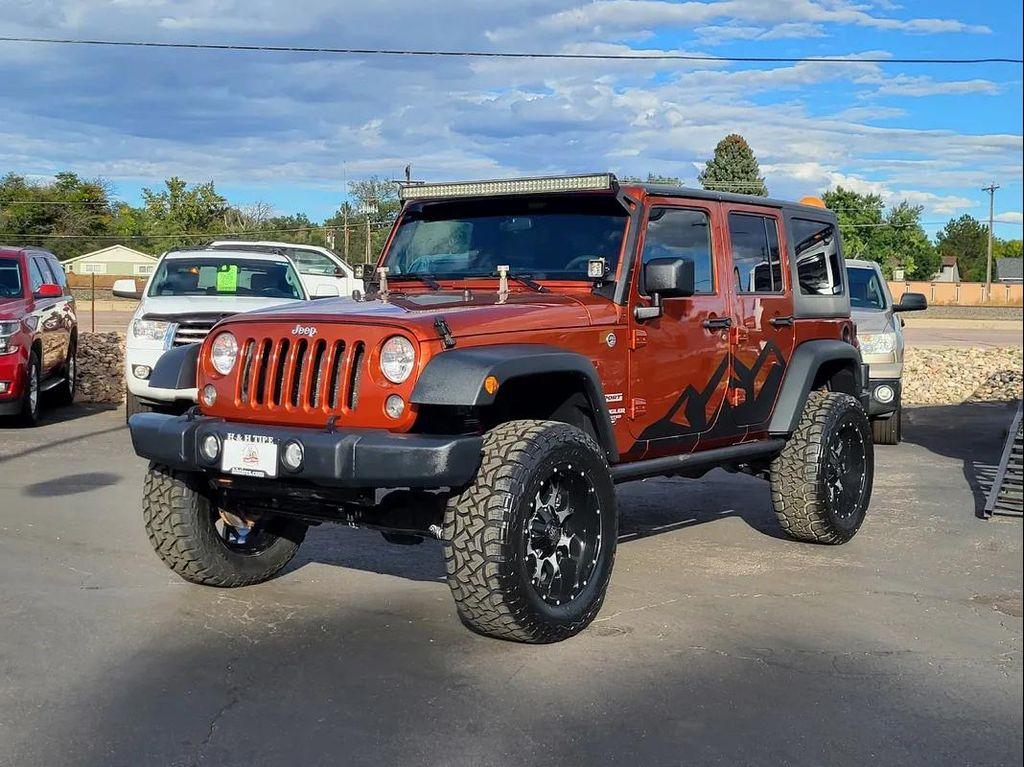 used 2014 Jeep Wrangler Unlimited car, priced at $19,995
