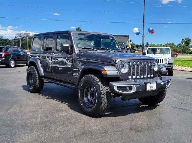 used 2018 Jeep Wrangler Unlimited car, priced at $28,895