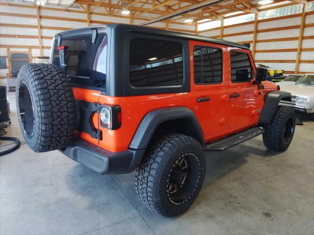 used 2019 Jeep Wrangler Unlimited car, priced at $32,995