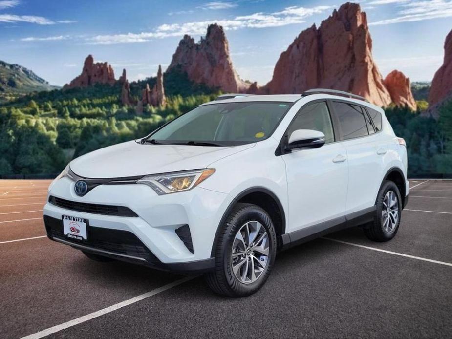 used 2018 Toyota RAV4 Hybrid car, priced at $17,795