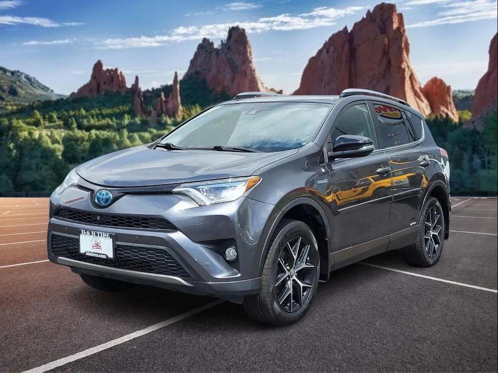 used 2018 Toyota RAV4 Hybrid car, priced at $20,695