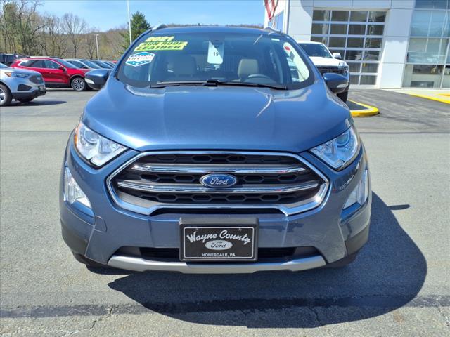 used 2021 Ford EcoSport car, priced at $23,995