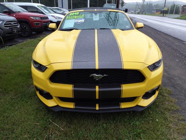 used 2015 Ford Mustang car, priced at $21,995