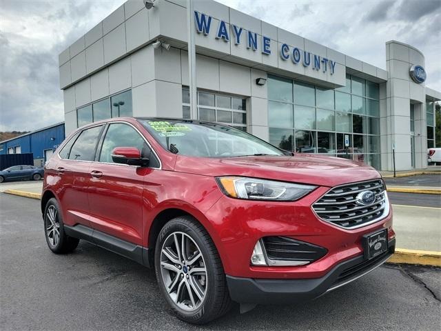 used 2021 Ford Edge car, priced at $31,995