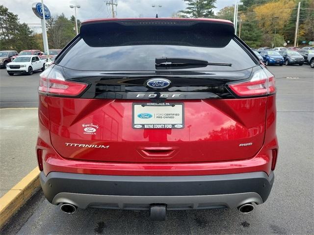 used 2021 Ford Edge car, priced at $31,995