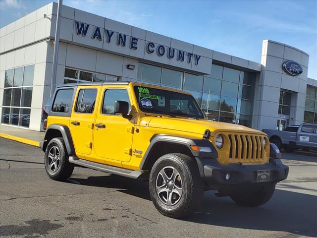 used 2019 Jeep Wrangler Unlimited car, priced at $26,995