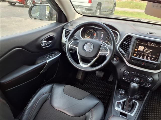 used 2018 Jeep Cherokee car, priced at $18,995
