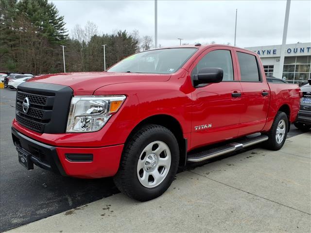used 2021 Nissan Titan car, priced at $31,995
