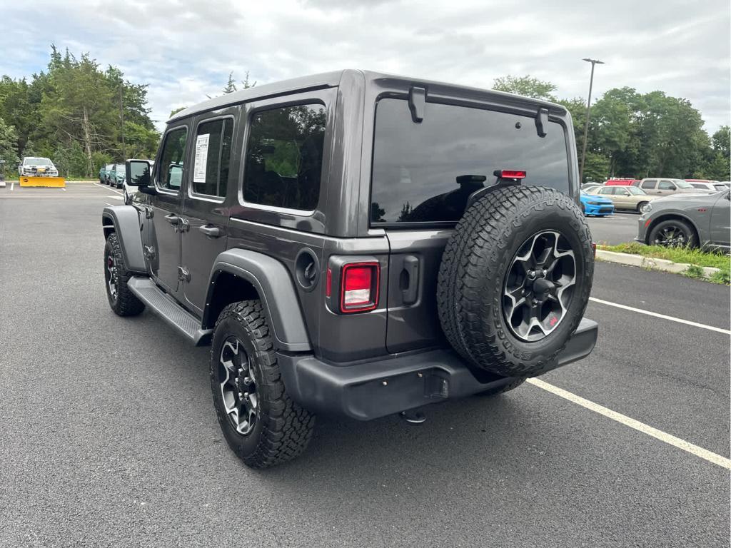 used 2021 Jeep Wrangler Unlimited car, priced at $30,972