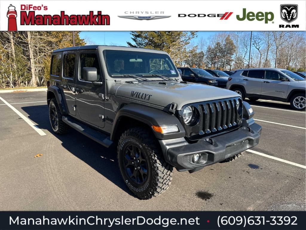 used 2020 Jeep Wrangler Unlimited car, priced at $26,972