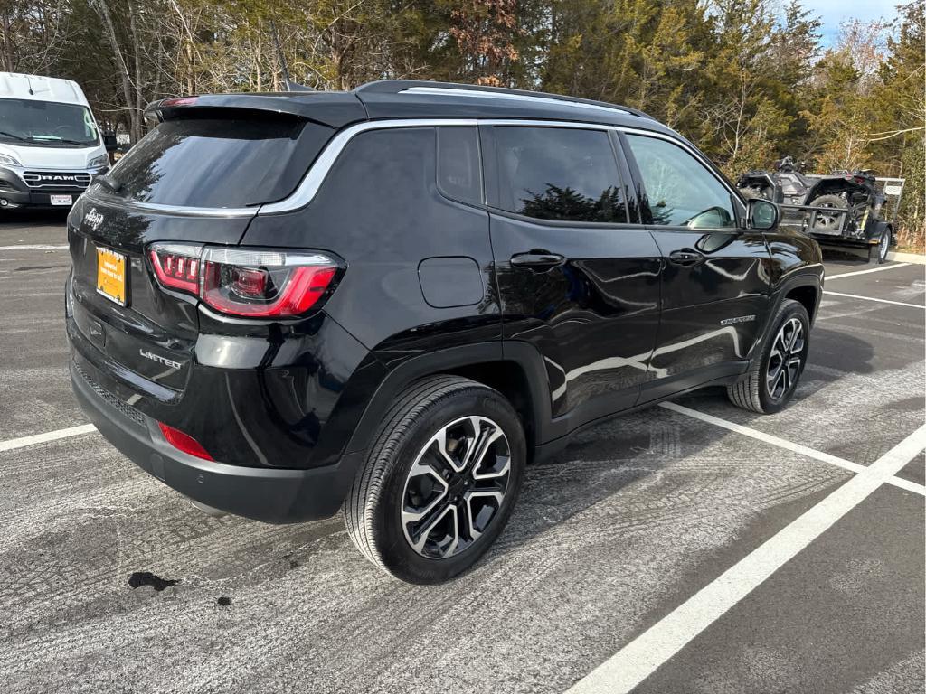 used 2022 Jeep Compass car, priced at $23,972