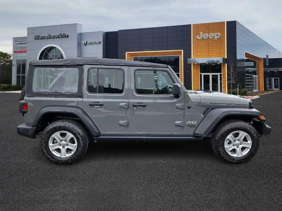 used 2021 Jeep Wrangler Unlimited car, priced at $26,972