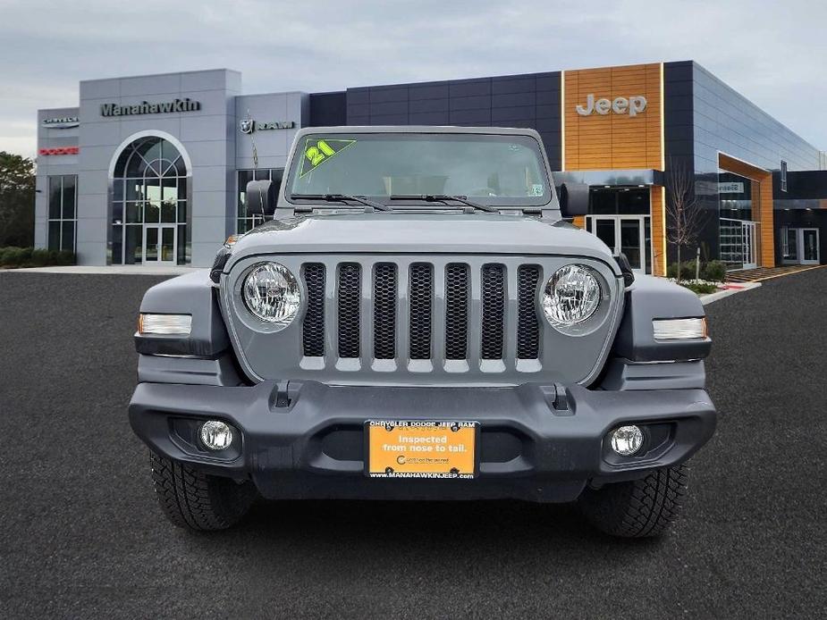 used 2021 Jeep Wrangler Unlimited car, priced at $29,472