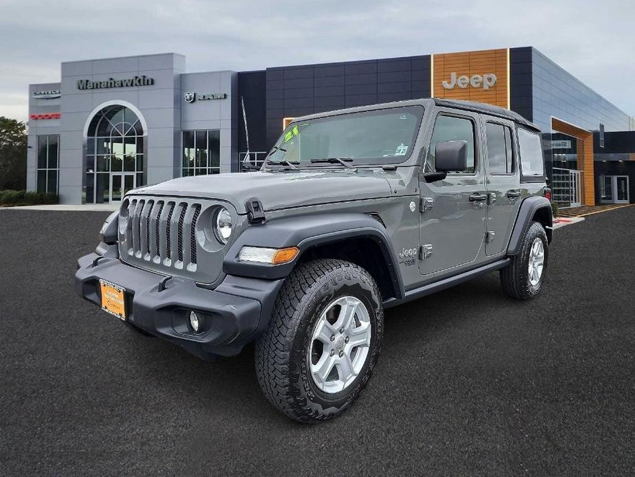 used 2021 Jeep Wrangler Unlimited car, priced at $29,472