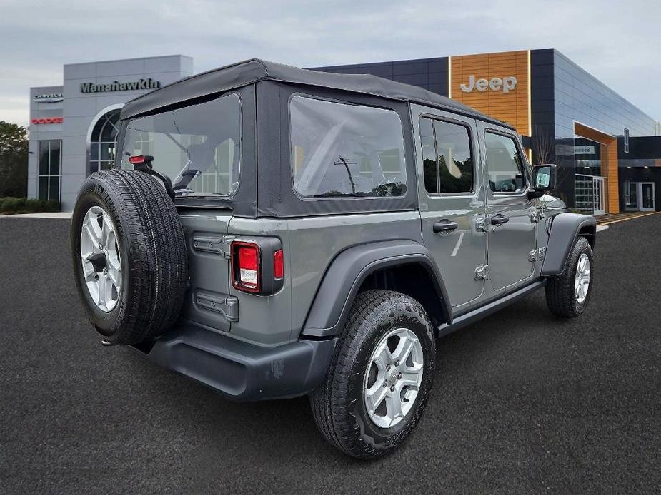 used 2021 Jeep Wrangler Unlimited car, priced at $29,472