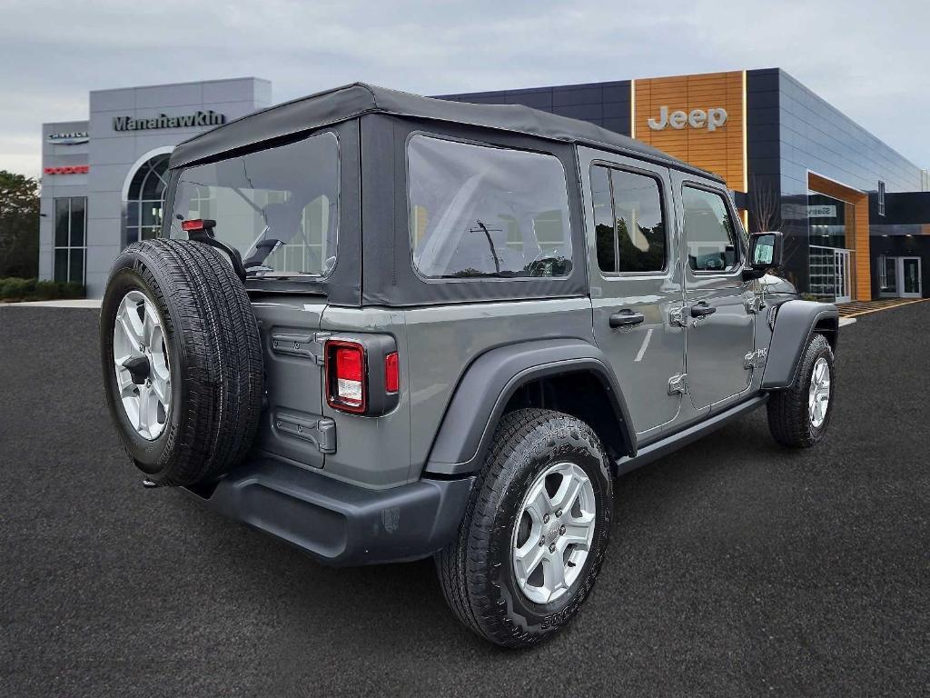 used 2021 Jeep Wrangler Unlimited car, priced at $26,972