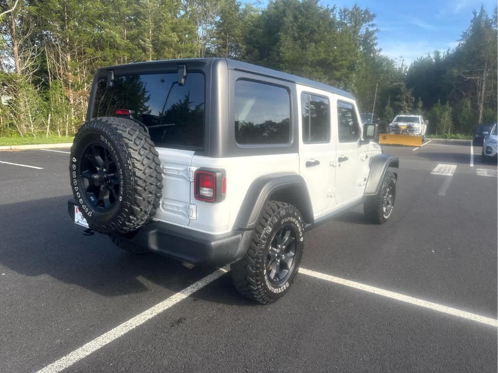 used 2021 Jeep Wrangler Unlimited car, priced at $25,972